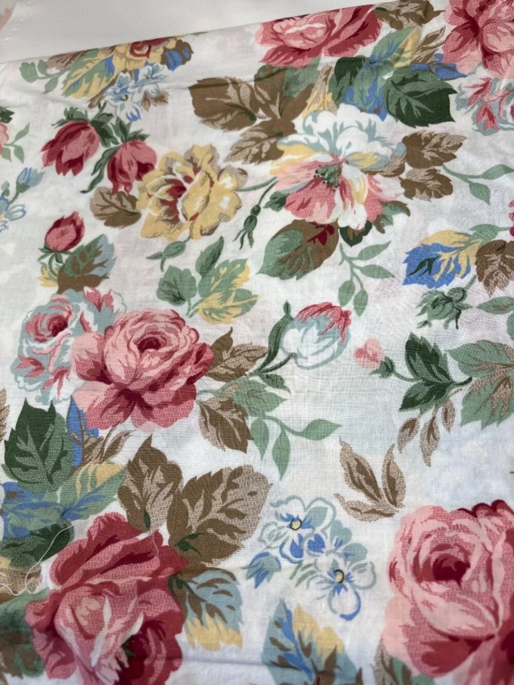 Floral Fabric Cotton 1/2 yard x 56